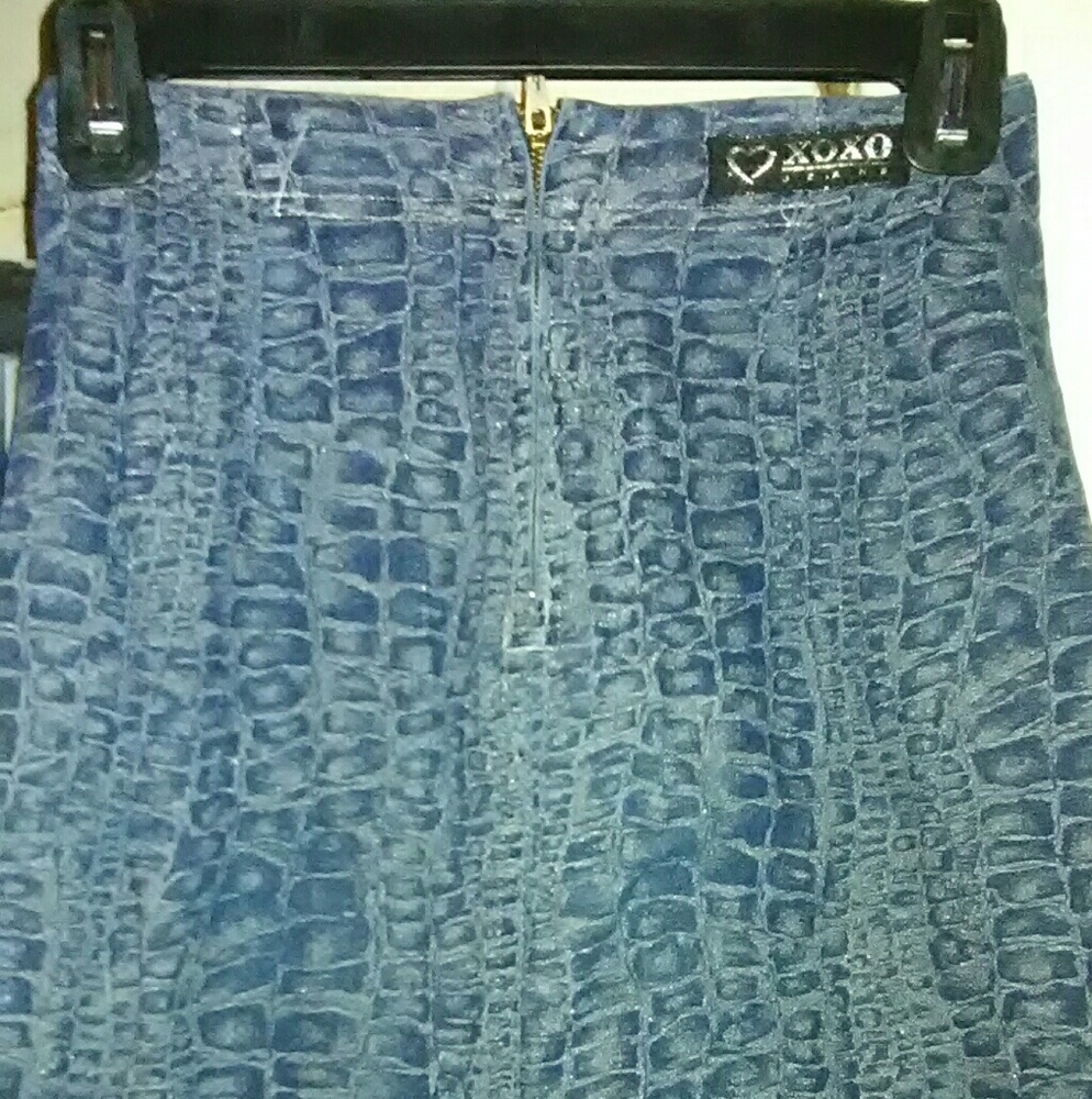 Jean Mini Skirt